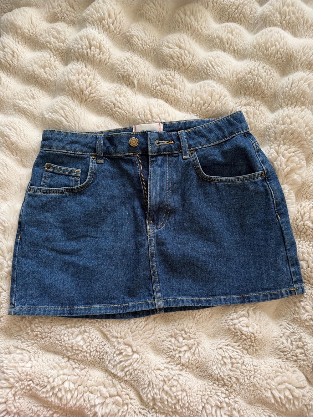 BDG Onna Denim Micro Mini Skirt